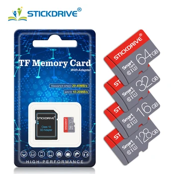 100% Оригинальная карта micro TF 16 ГБ 32 ГБ tarjeta флэш-карта памяти 64 ГБ 128 ГБ 256 ГБ Водонепроницаемая мини-SD-карта класса 10