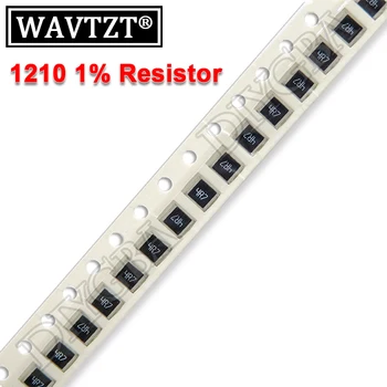100ШТ 1210 1% 1/2 Вт SMD Чип-резистор Резисторы 0 10 100 220 470 Ом 0R 10R 100R 220R 470R 1K 2.2K 4.7K 10K 100K 1M 10M 0R - 10M