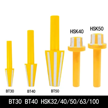 BT30 BT40 HSK25 HSK32 HSK40 HSK50 HSK63 HSK100 Чистящий стержень HSK BT Держатель инструмента инструмент для чистки шпинделя 25/32/40/50A E 63A 63E Инструмент