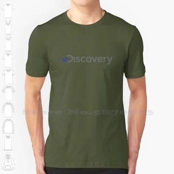 Discovery Logo Одежда унисекс 2023 Уличная одежда Футболка с логотипом бренда Графическая Футболка