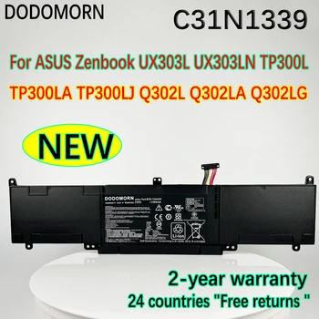 DODOMORN C31N1339 Аккумулятор Для Ноутбука ASUS ZenBook Q302L Q302LA Q302LG U303L UX303 UX303L UX303LN UX303L TP300L TP300LA TP300LJ