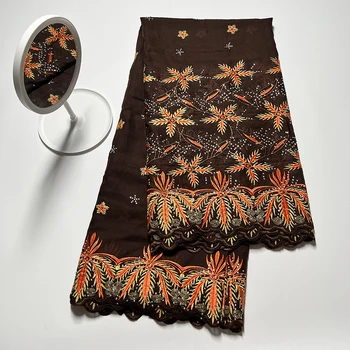 Lafaya Tissu Африканское Швейцарское Вуалевое Кружево Dubai Fabric 2023 Высококачественное Нигерийское Французское Хлопчатобумажное Платье для Шитья Свадебной Вечеринки HQ6102