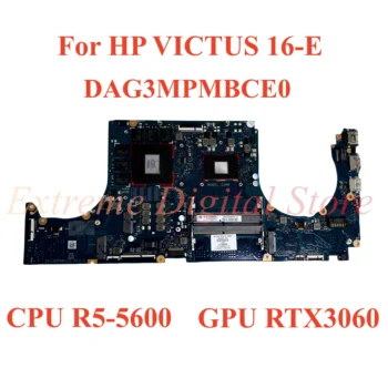 Для ноутбука HP VICTUS 16-E материнская плата DAG3MPMBCE0 с процессором R5-5600 RTX3060 100% протестирована, полностью работает