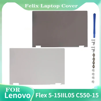 Задняя крышка с ЖК-дисплеем для ноутбука Lenovo Flex 5-15IIL05 C550-15 верхняя крышка экрана A shell 5cb0y85681 Металлическая версия