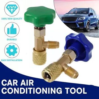 Инструменты для кондиционирования воздуха в автомобиле для R22 R134a R410A Gas 1/4 SAE Auto AC Can Tap Valve Открывалка для бутылок E6U8