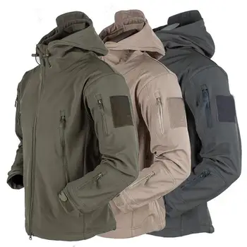 Мужская куртка на открытом воздухе из мягкого флиса для мужчин и женщин, ветрозащитная, водонепроницаемая, дышащая и термозащитная, три в одном, молодежная, с капюшоном
