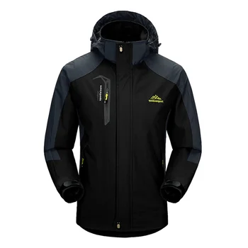 Мужская осенняя спортивная куртка для активного отдыха, ветровка для скалолазания, треккинга, водонепроницаемые куртки для путешествий, черная походная куртка для кемпинга, мужская одежда