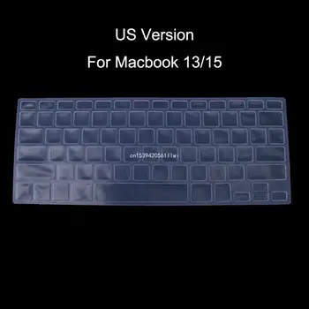 Наклейка-пленка для MACBOOK Air 13 (2012-2017), силиконовая наклейка на клавиатуру, прямая поставка