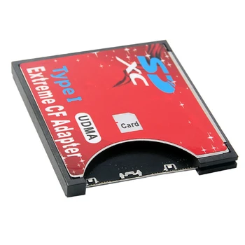 Новый чехол для карт SD-CF Поддерживает беспроводной Wi-Fi Адаптер SD-карты Type i Зеркальная камера Красный