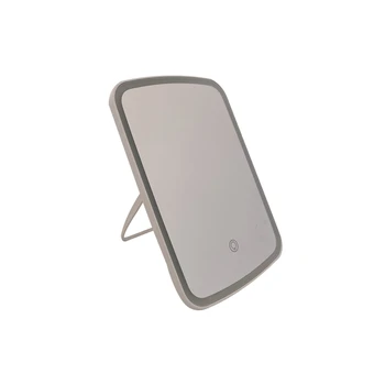 Портативное легкое Зеркало для макияжа Led Travel Smart Pocket Туалетный столик с подсветкой Карманное Зеркало Прямоугольник Espejo Украшение комнаты