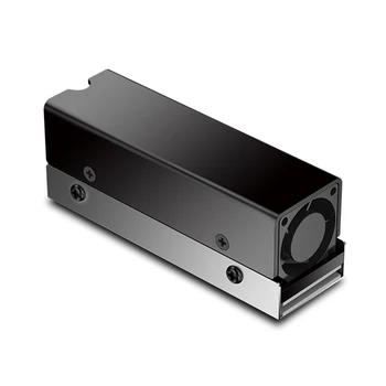 Радиаторный охладитель жесткого диска M.2 SSD с вентилятором Алюминиевый Радиаторный охладитель PCI-E NVMe SSD для настольных аксессуаров