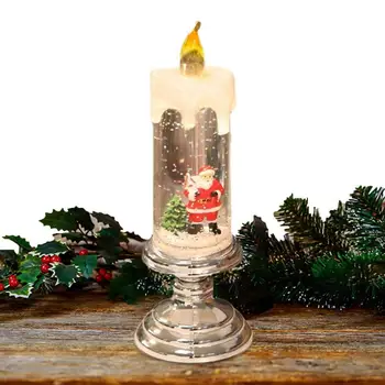 Рождественские свечи без пламени, свечи, меняющие цвет, с красивой теплой вспышкой Создают рождественскую атмосферу для вечеринки