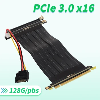 Удлинительный Кабель Riser PCIe 3.0 x16 для сервера X99 С Двумя Процессорами Материнской Платы RTX3060 RTX2060 3080 Видеокарты Multi-card ETH Mining