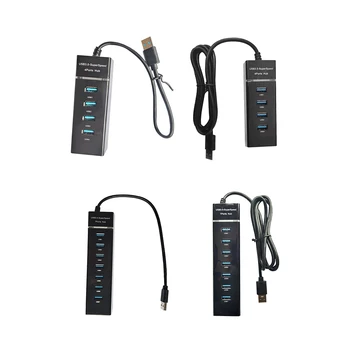 Универсальный USB-концентратор Док-станция 1 для 7/1 для 4 USB3.0 Разветвитель Plug-and-Play